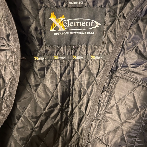Denim Motorcycle Jacket by Xelement - Picture 2 of 11